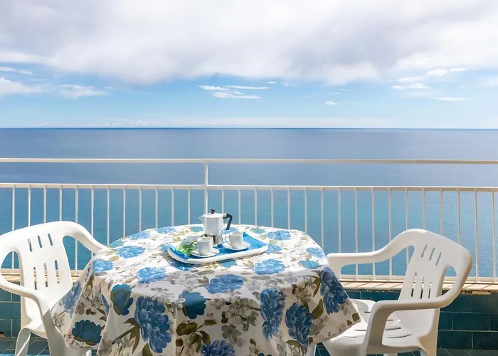 144 - Sunshine 9, Fronte E Vista Mare, 100metri 公寓 圣雷默